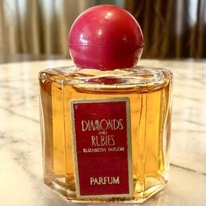NEW VintageDiamonds Rubies Elizabeth Taylor Parfum Perfume 5ml .17oz Miniature